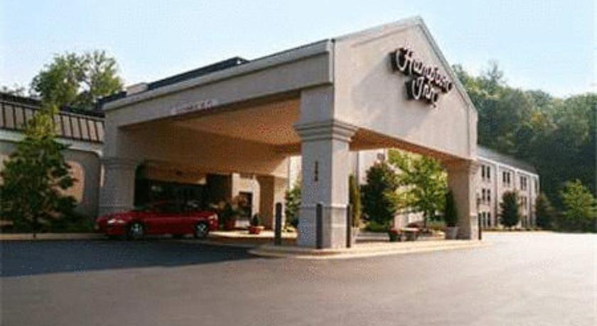 Hampton Inn Franklin, Nc Exteriör bild